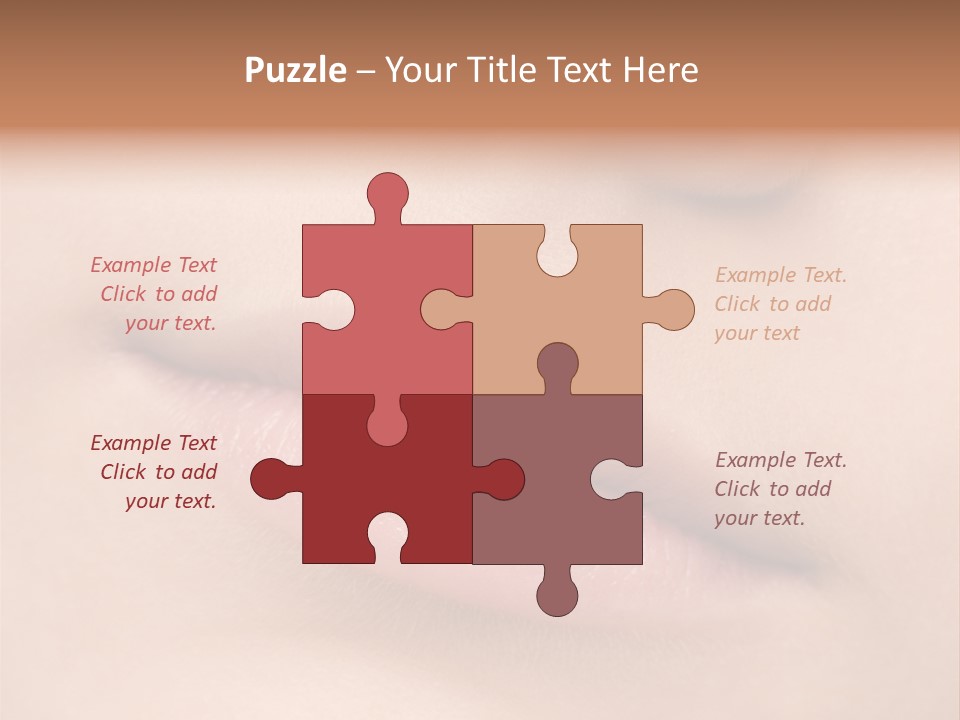 Pure Makeup Teenage PowerPoint Template