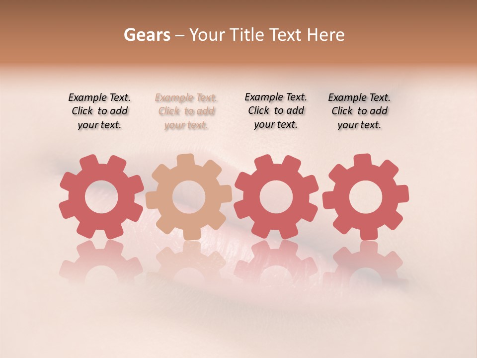 Pure Makeup Teenage PowerPoint Template