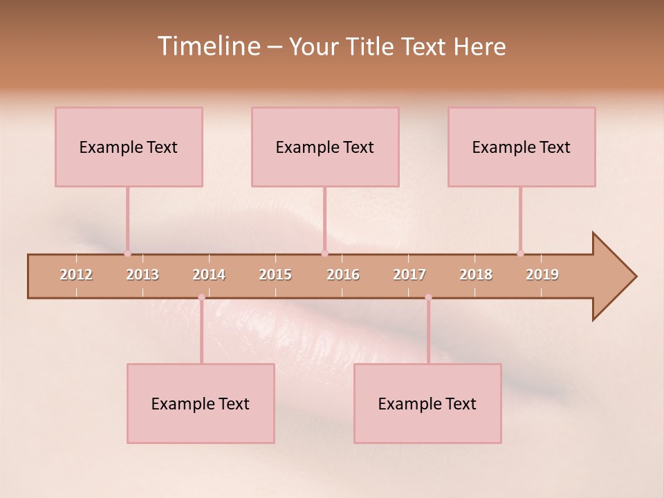 Pure Makeup Teenage PowerPoint Template