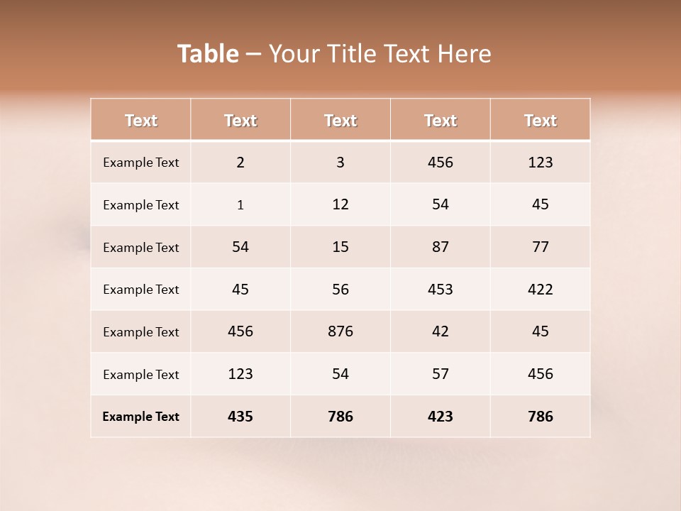 Pure Makeup Teenage PowerPoint Template