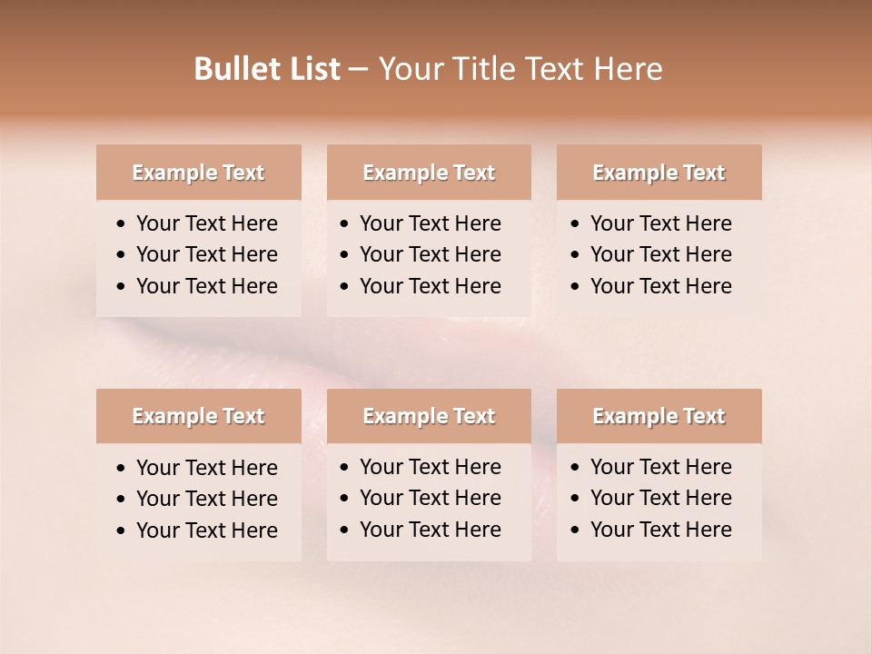 Pure Makeup Teenage PowerPoint Template