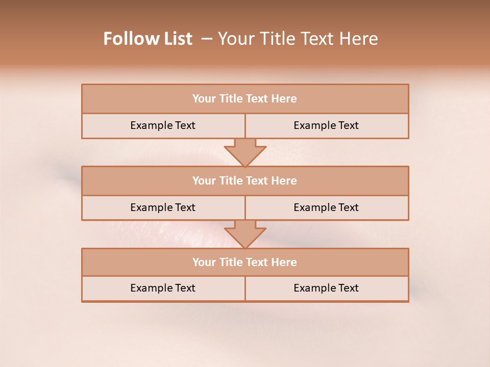 Pure Makeup Teenage PowerPoint Template