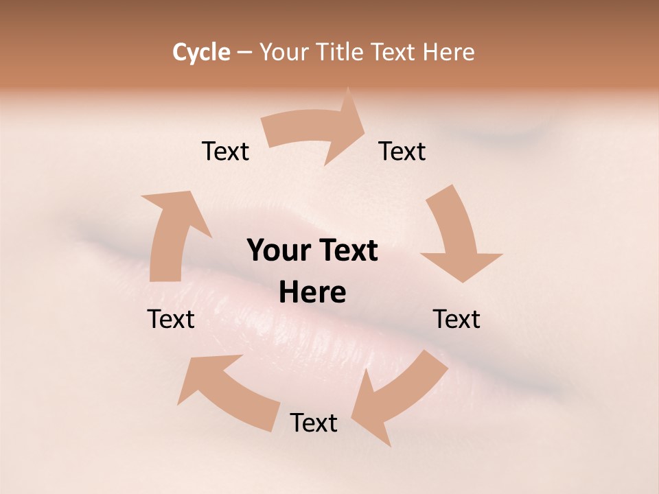 Pure Makeup Teenage PowerPoint Template