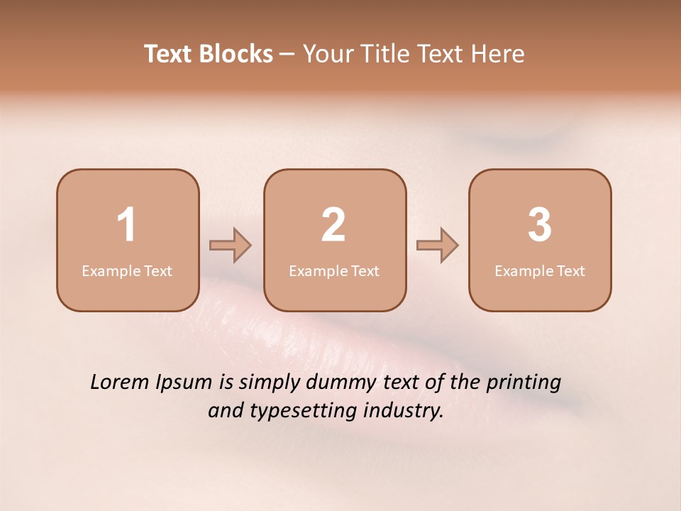 Pure Makeup Teenage PowerPoint Template