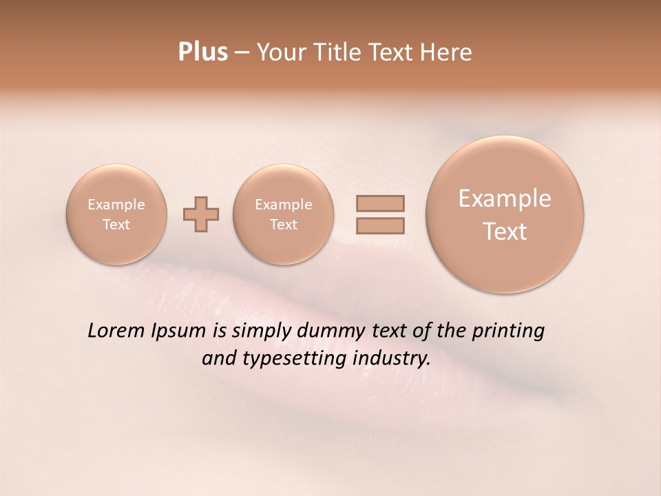 Pure Makeup Teenage PowerPoint Template