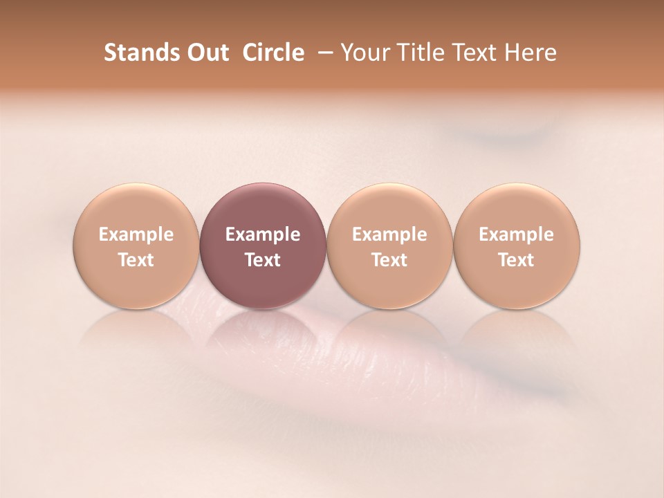 Pure Makeup Teenage PowerPoint Template