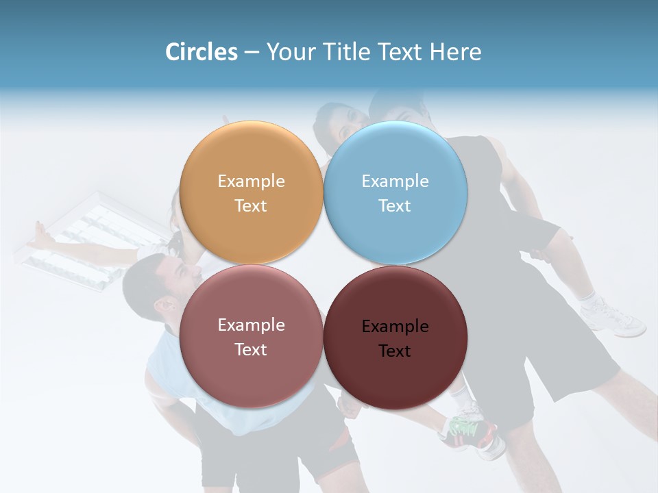 Happy Fit Yoga PowerPoint Template