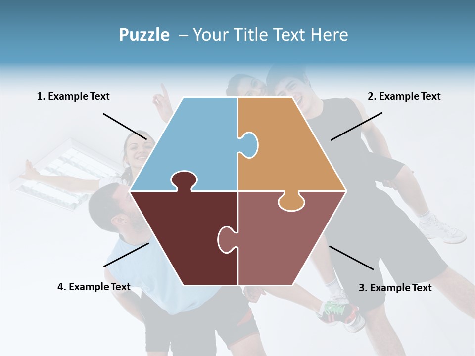 Happy Fit Yoga PowerPoint Template