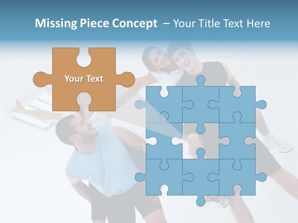 Happy Fit Yoga PowerPoint Template