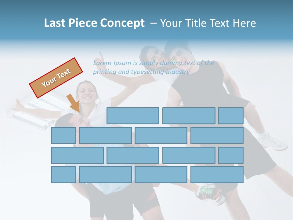 Happy Fit Yoga PowerPoint Template