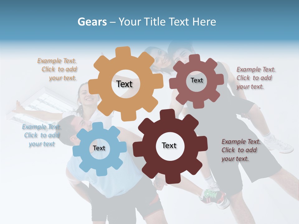 Happy Fit Yoga PowerPoint Template