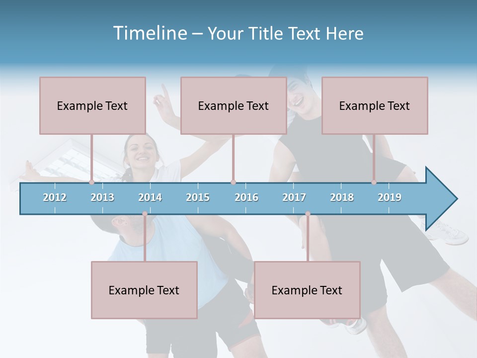 Happy Fit Yoga PowerPoint Template