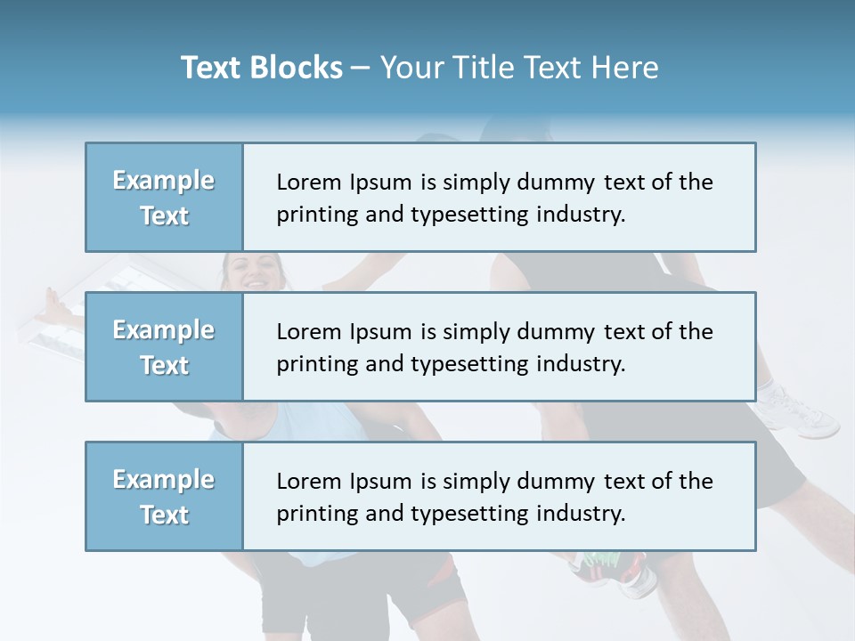 Happy Fit Yoga PowerPoint Template