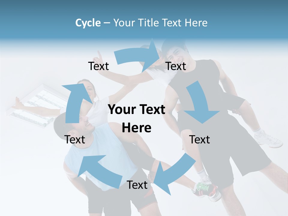 Happy Fit Yoga PowerPoint Template