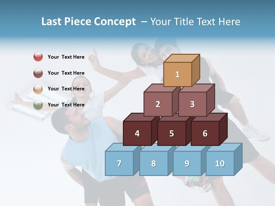 Happy Fit Yoga PowerPoint Template