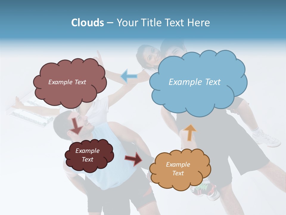 Happy Fit Yoga PowerPoint Template