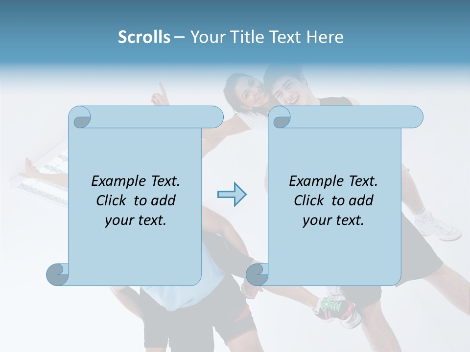 Happy Fit Yoga PowerPoint Template