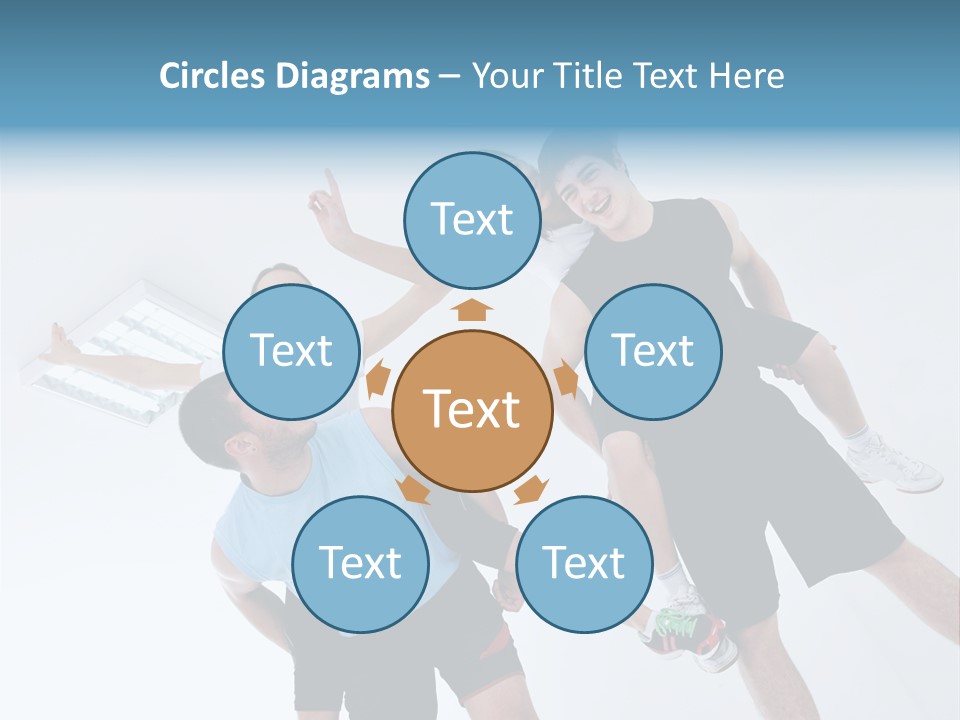 Happy Fit Yoga PowerPoint Template