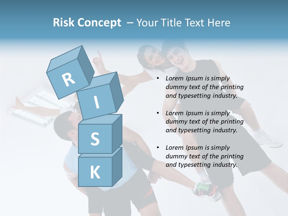 Happy Fit Yoga PowerPoint Template