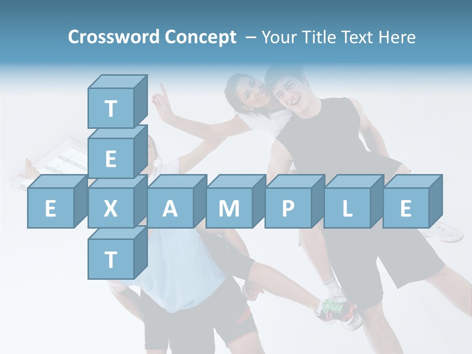 Happy Fit Yoga PowerPoint Template