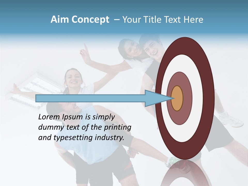 Happy Fit Yoga PowerPoint Template