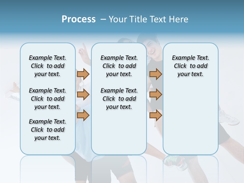 Happy Fit Yoga PowerPoint Template