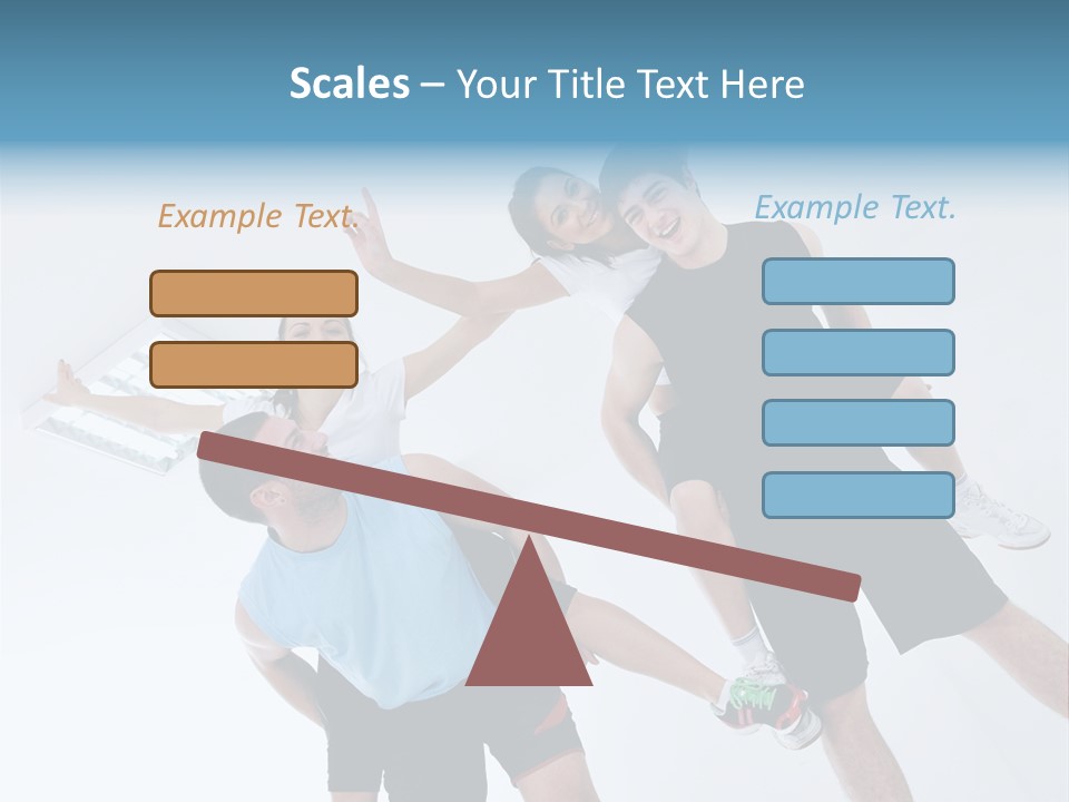 Happy Fit Yoga PowerPoint Template