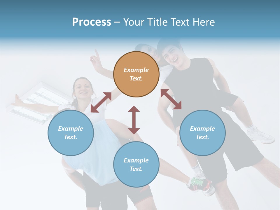 Happy Fit Yoga PowerPoint Template