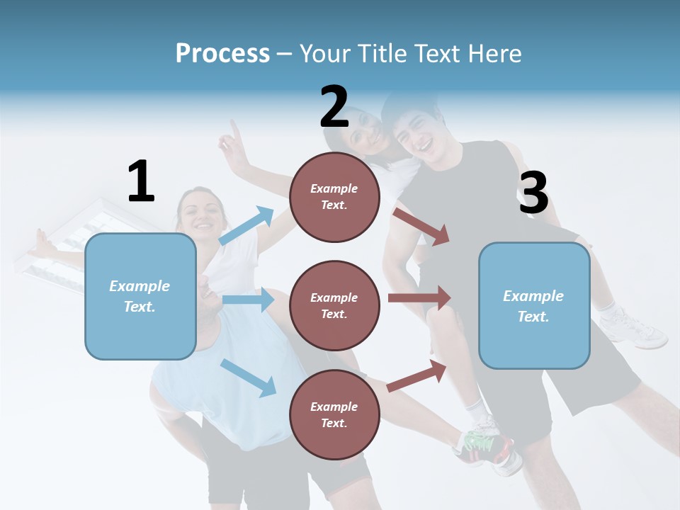 Happy Fit Yoga PowerPoint Template