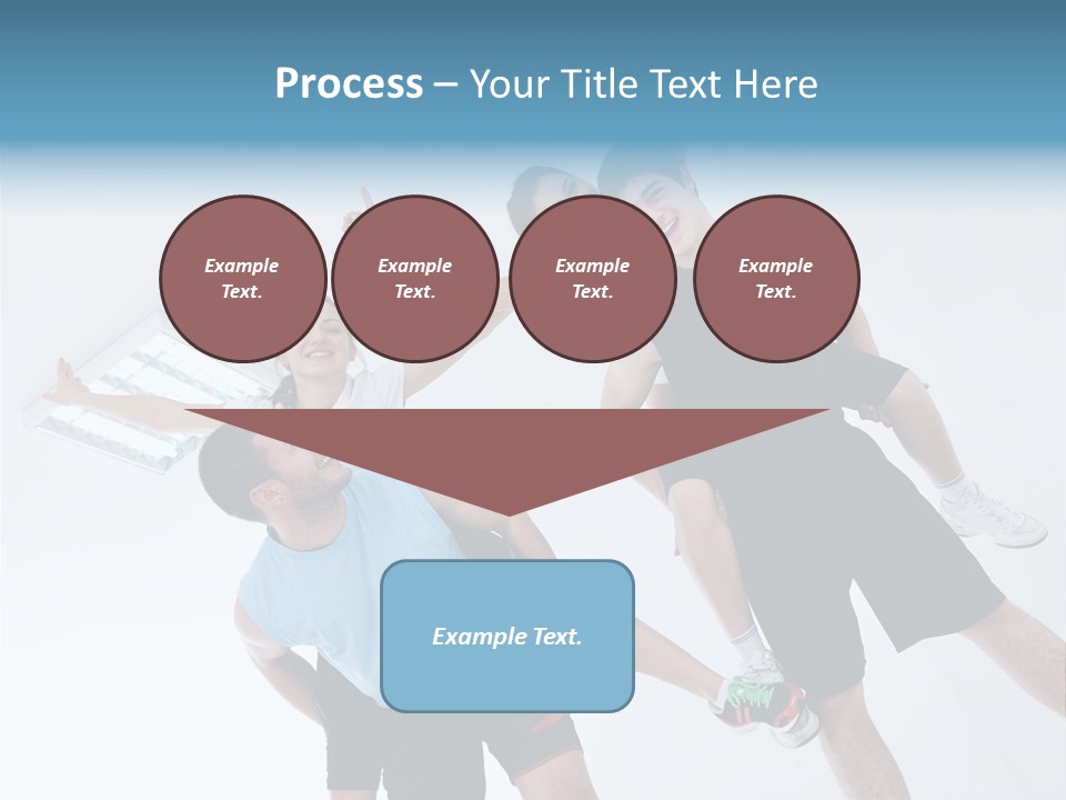 Happy Fit Yoga PowerPoint Template