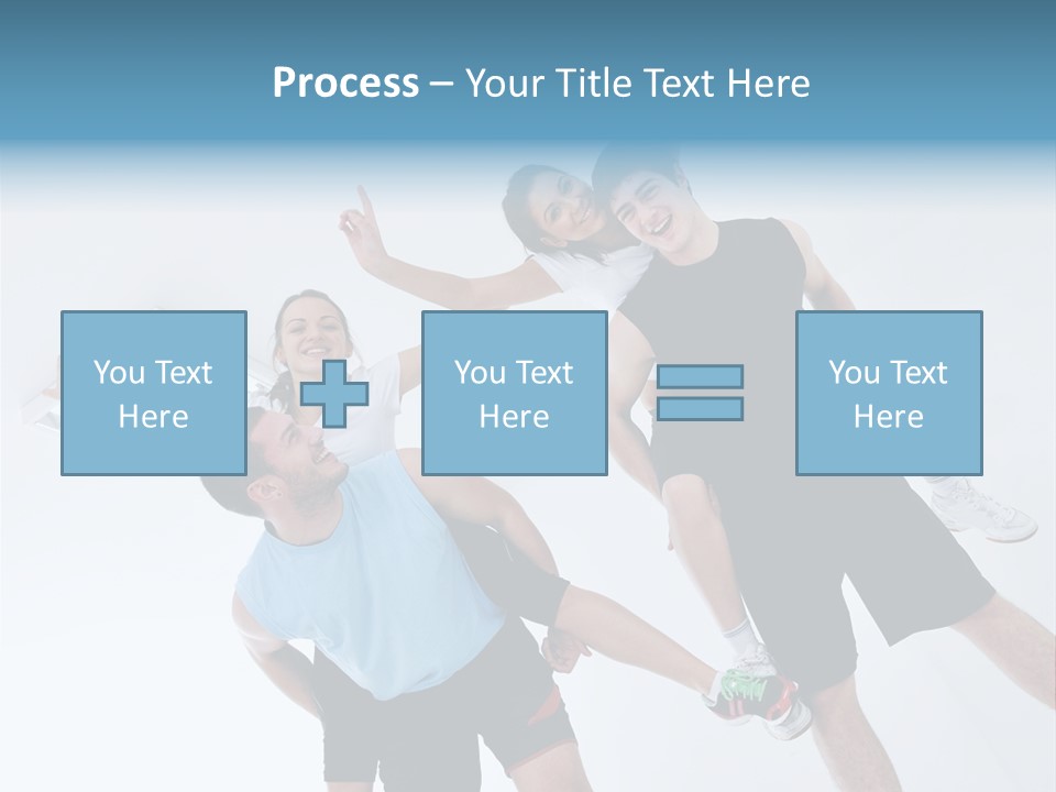 Happy Fit Yoga PowerPoint Template