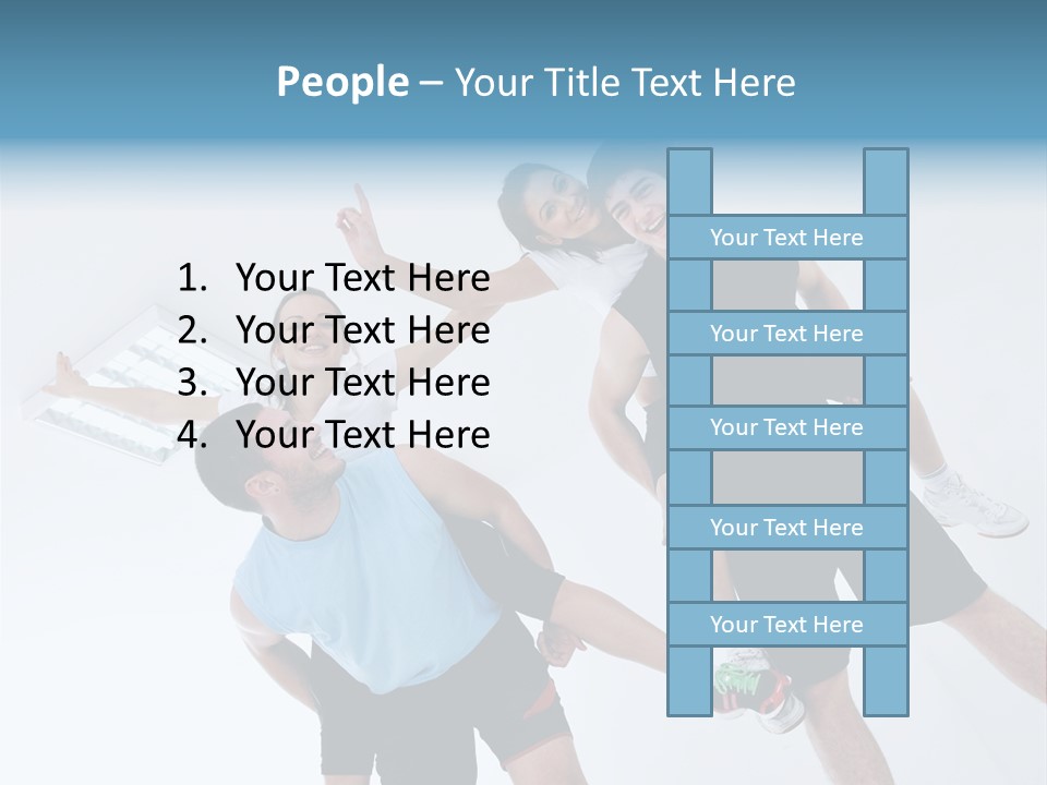 Happy Fit Yoga PowerPoint Template