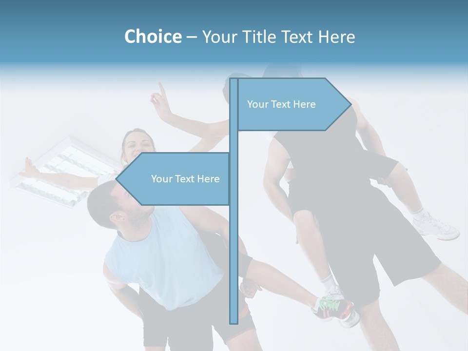 Happy Fit Yoga PowerPoint Template