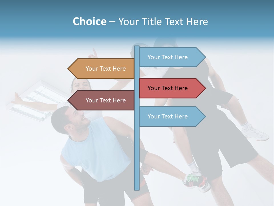 Happy Fit Yoga PowerPoint Template