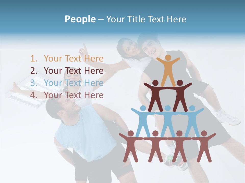 Happy Fit Yoga PowerPoint Template