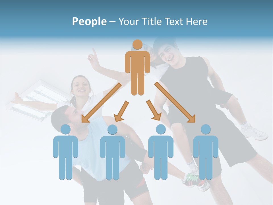 Happy Fit Yoga PowerPoint Template