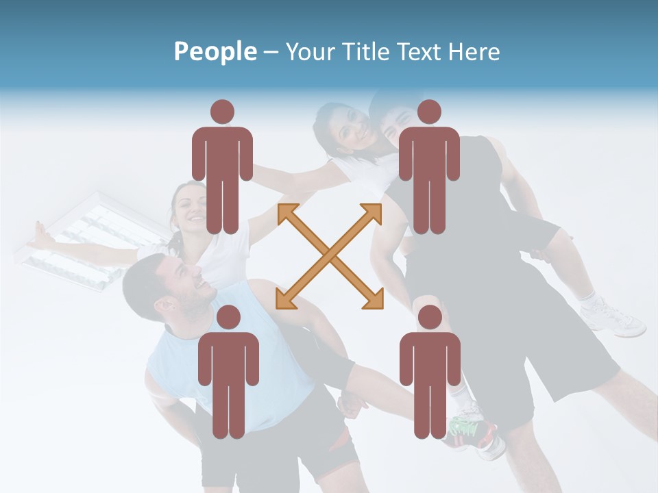 Happy Fit Yoga PowerPoint Template