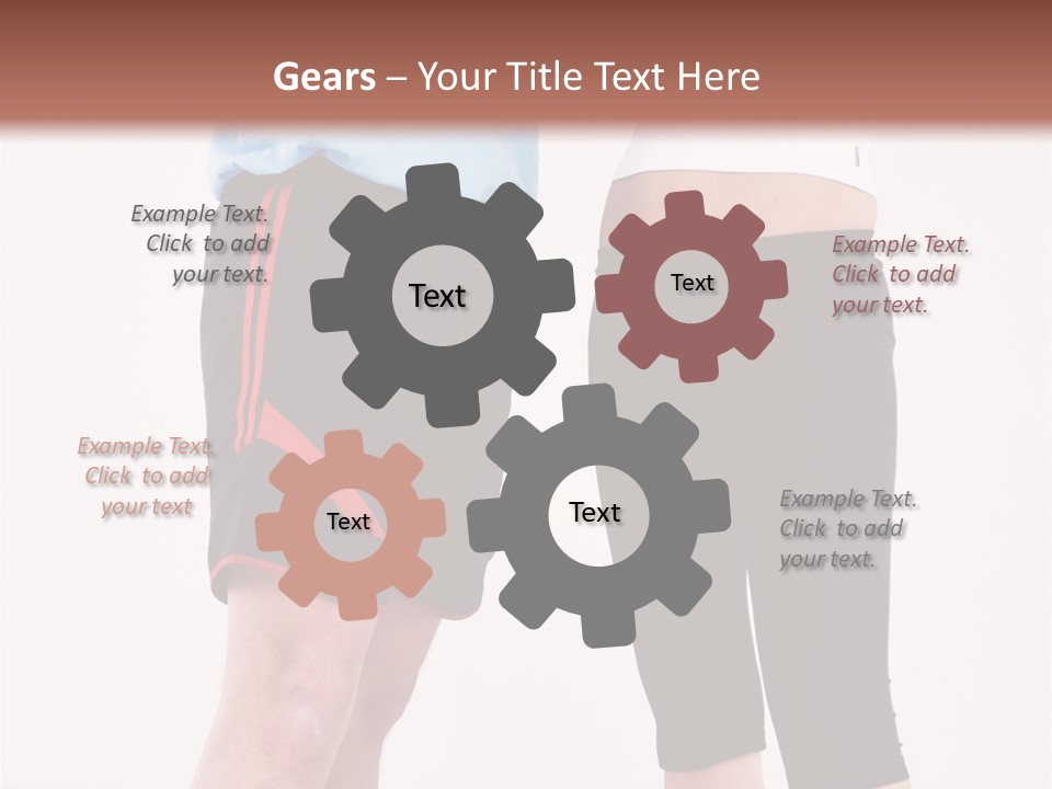 People Cheerful Person PowerPoint Template