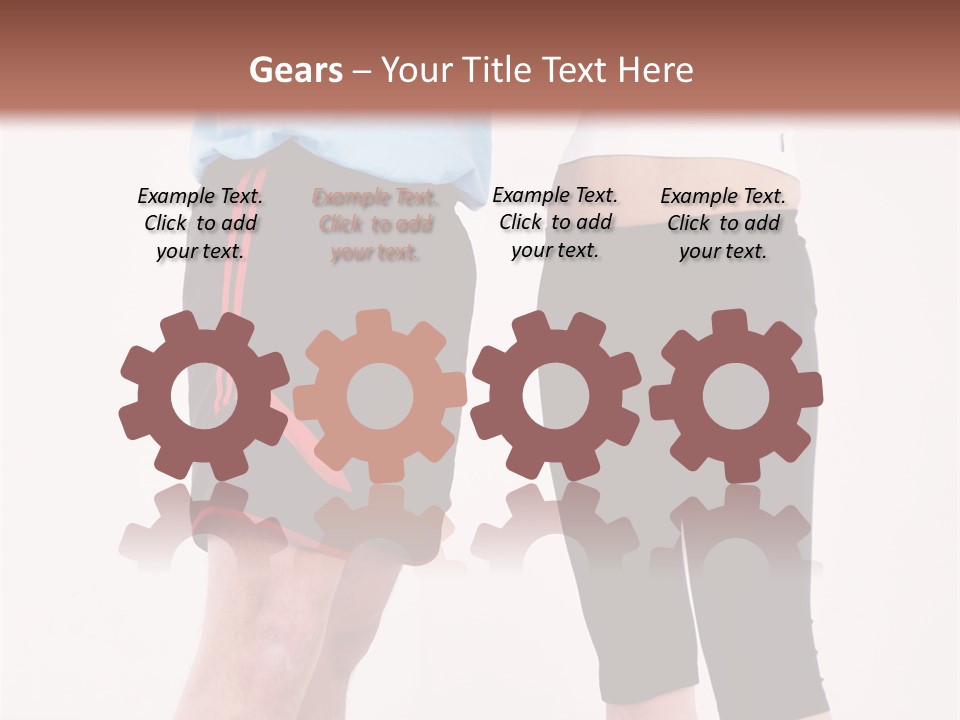 People Cheerful Person PowerPoint Template