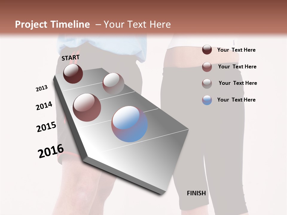 People Cheerful Person PowerPoint Template