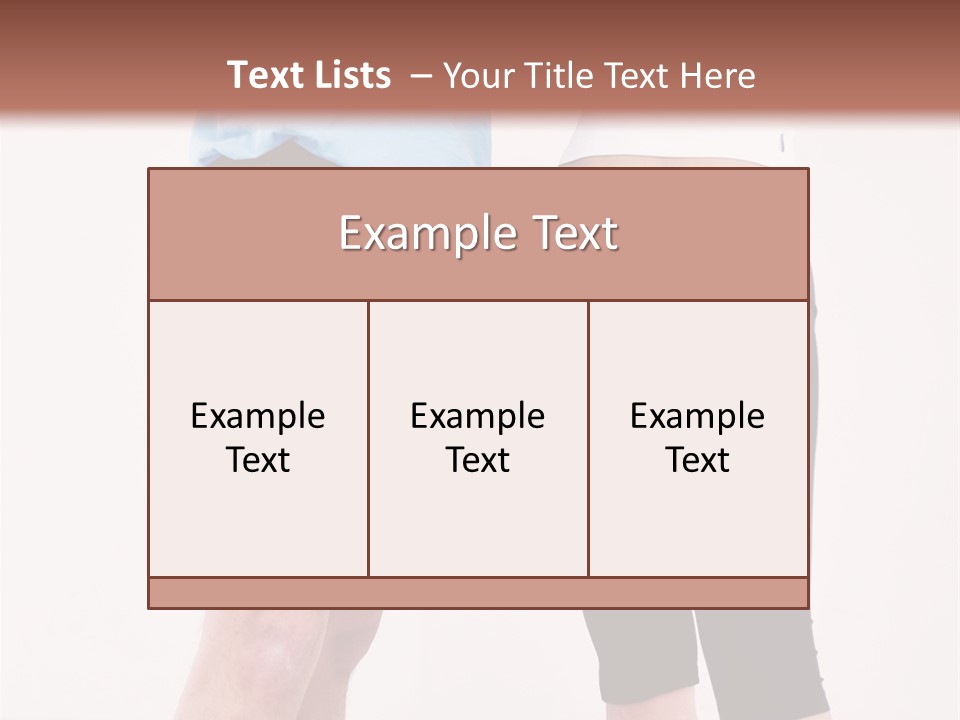 People Cheerful Person PowerPoint Template