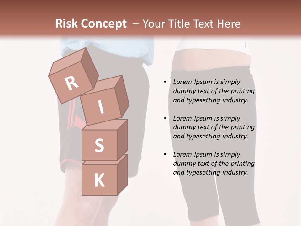 People Cheerful Person PowerPoint Template