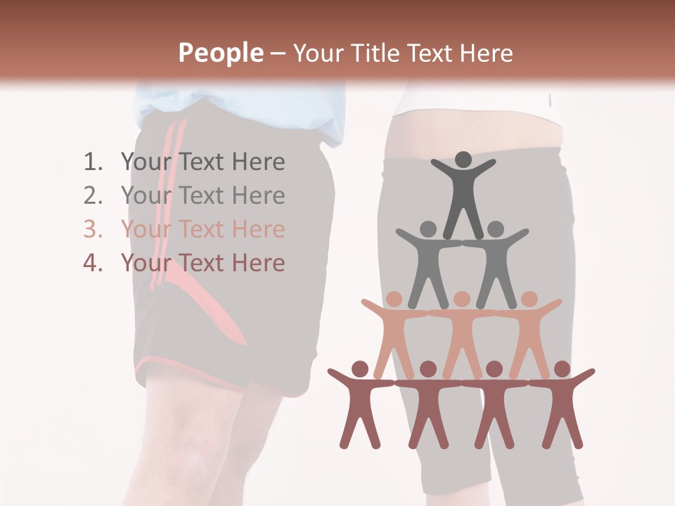 People Cheerful Person PowerPoint Template