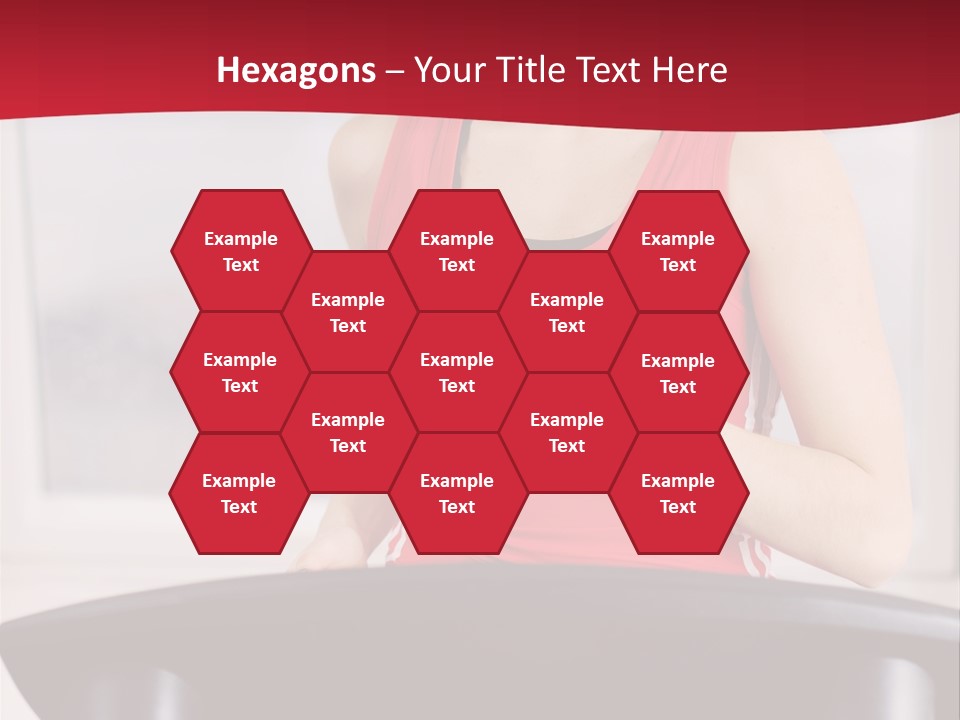 Athlete Female Fit PowerPoint Template