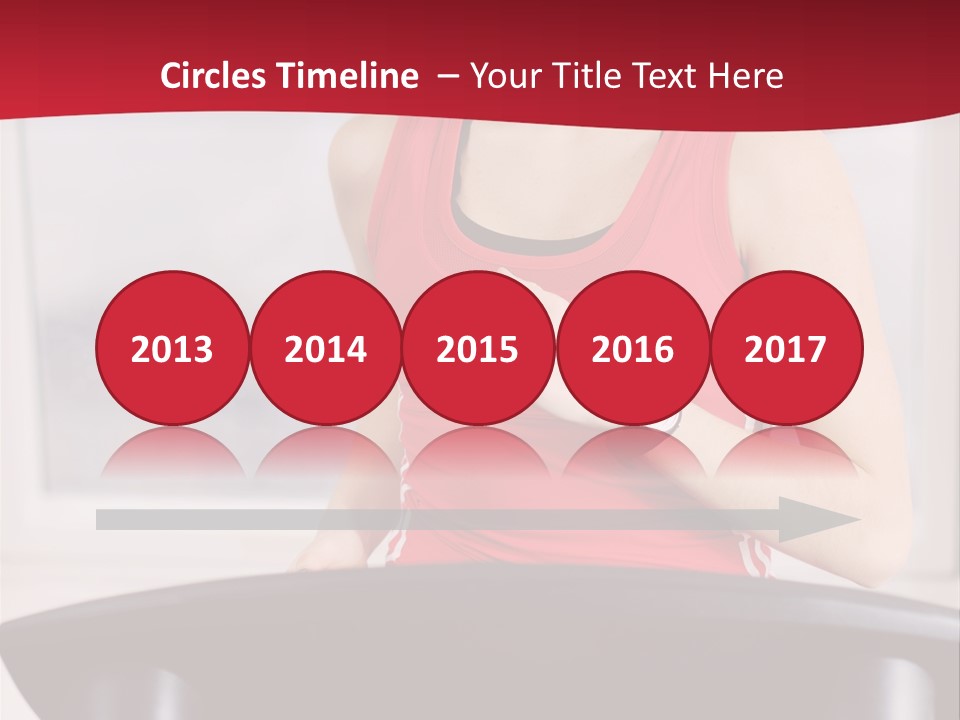 Athlete Female Fit PowerPoint Template