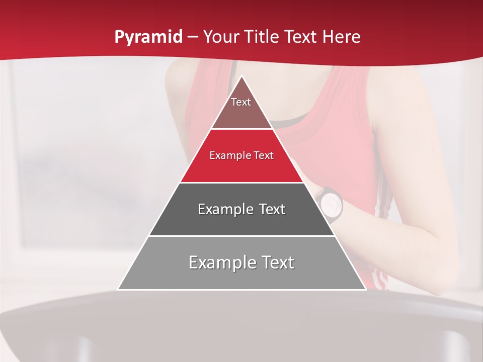 Athlete Female Fit PowerPoint Template