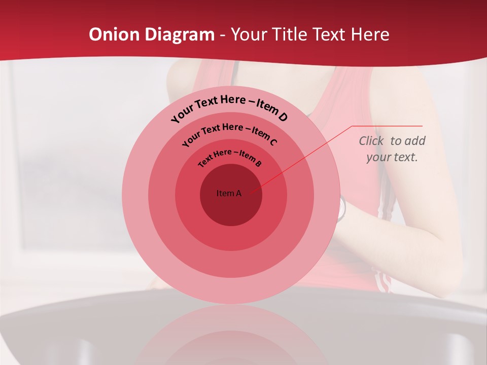 Athlete Female Fit PowerPoint Template