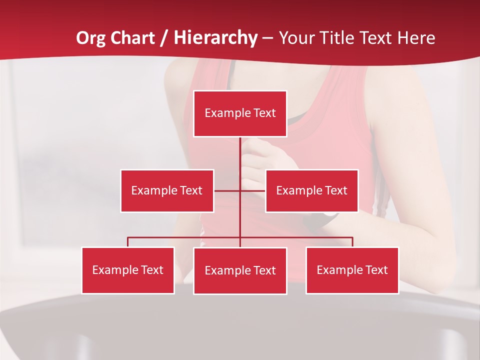 Athlete Female Fit PowerPoint Template