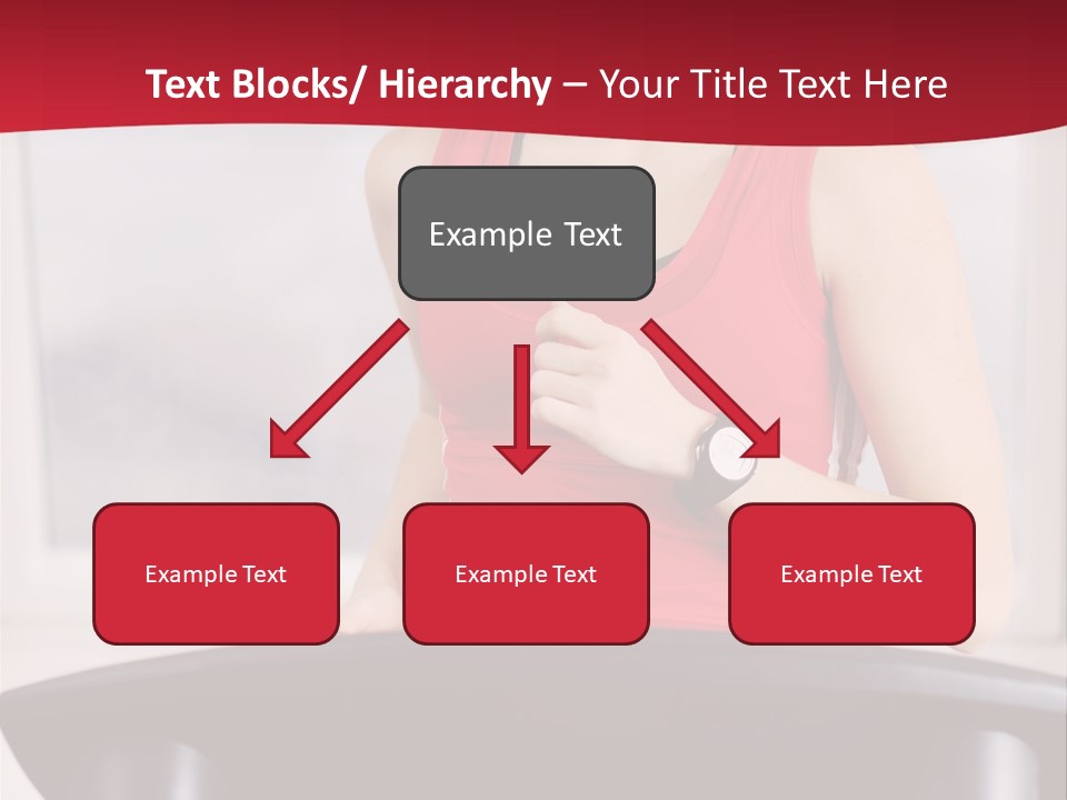Athlete Female Fit PowerPoint Template