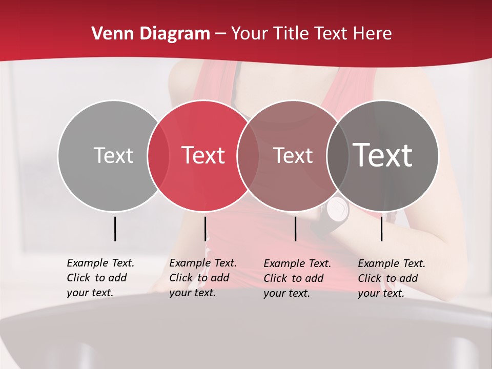 Athlete Female Fit PowerPoint Template